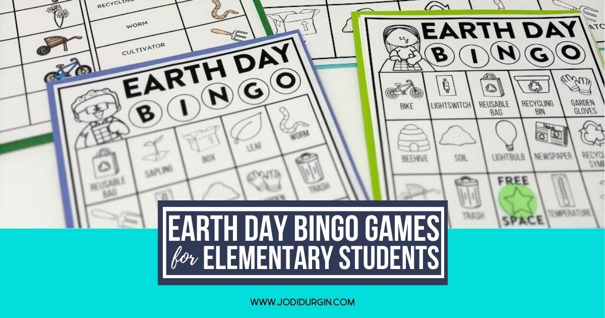 Earth Day bingo