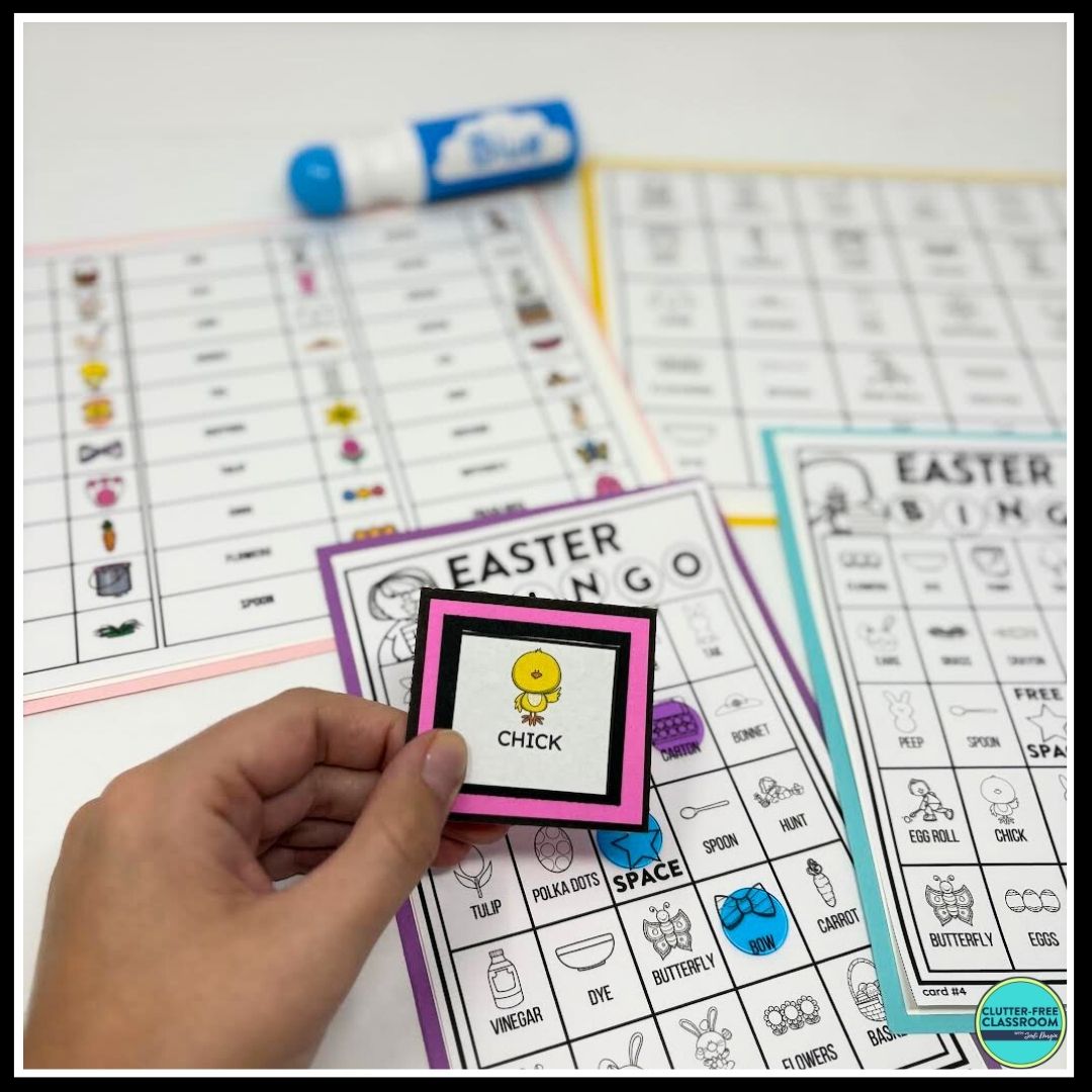 Easter bingo activities