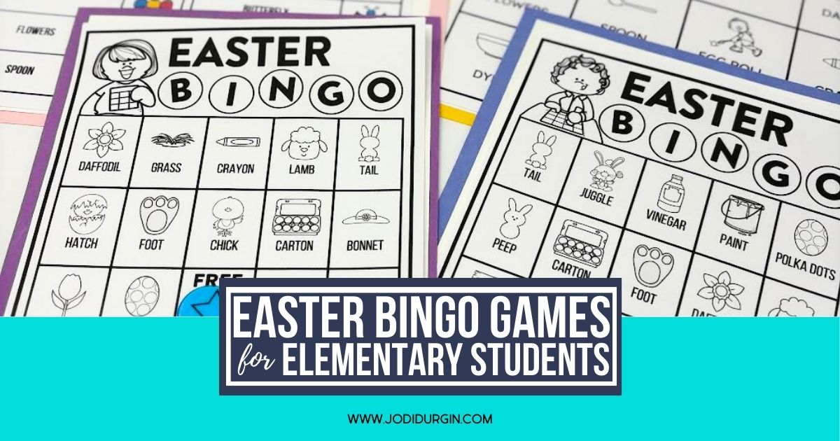 Easter bingo