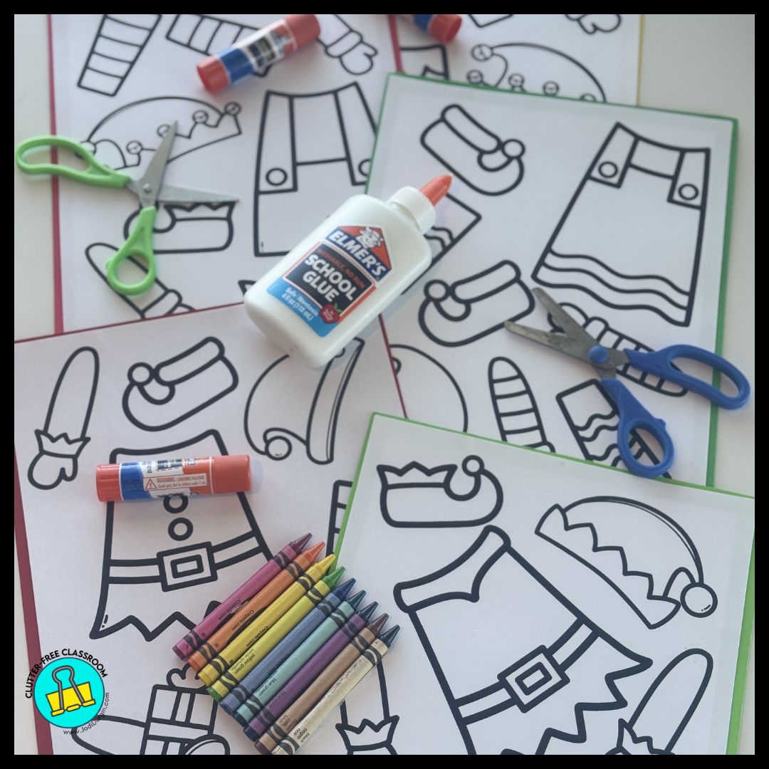 If I Were an Elf writing and craft project