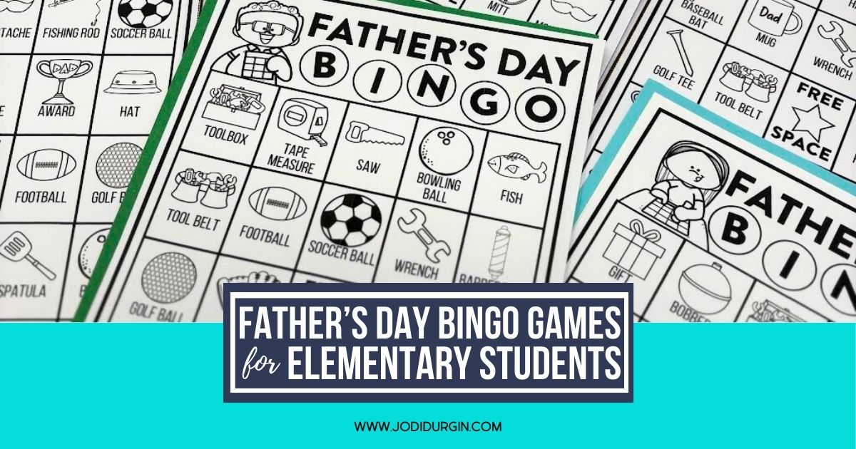Father's Day bingo