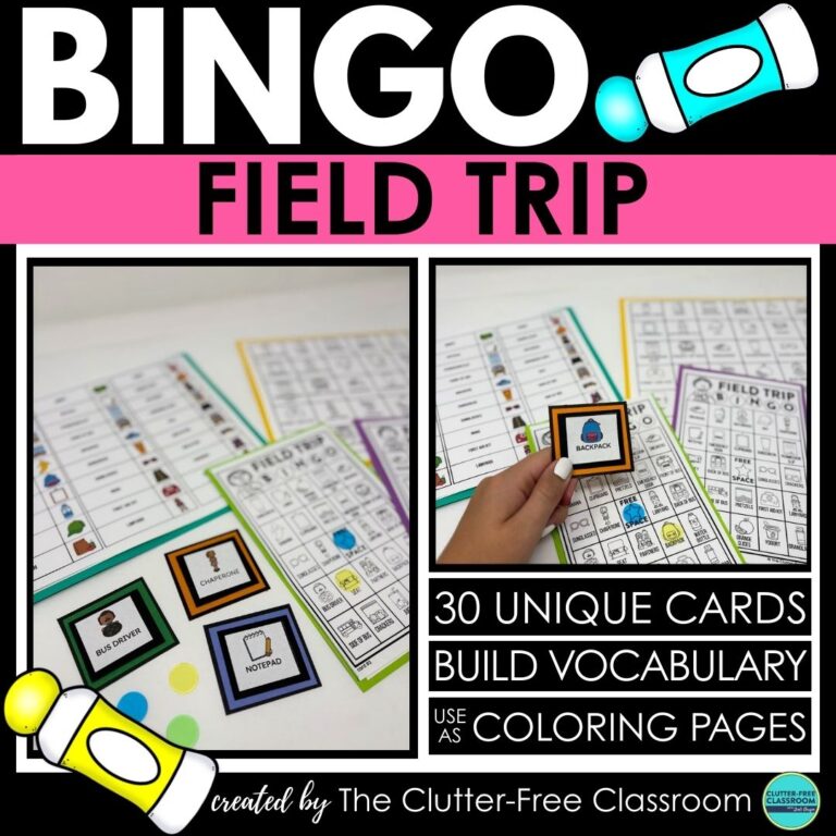 field trip bingo activities