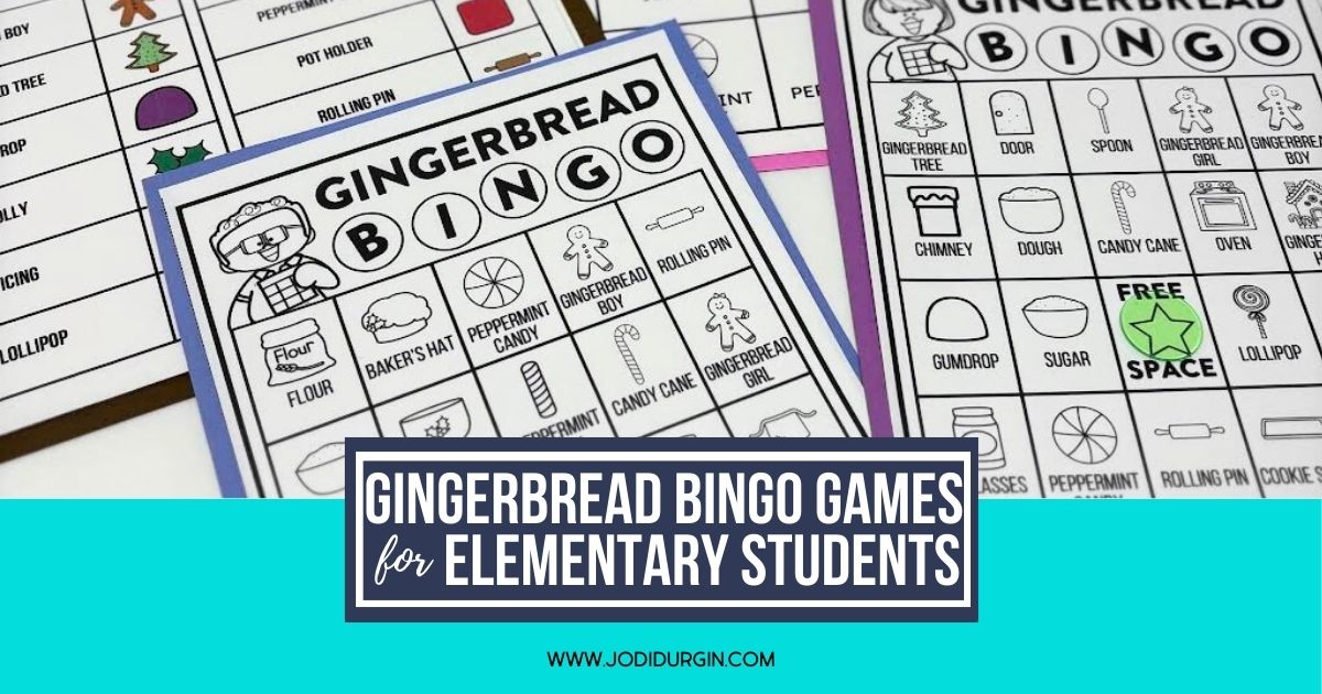 gingerbread bingo