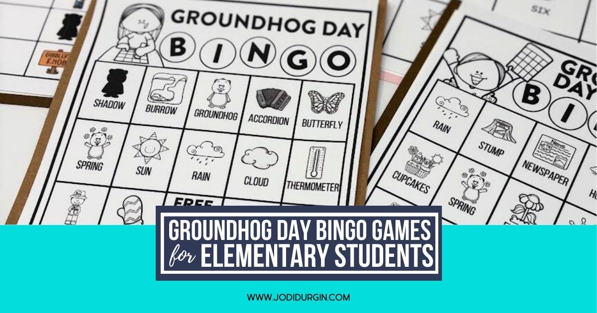 Groundhog Day bingo