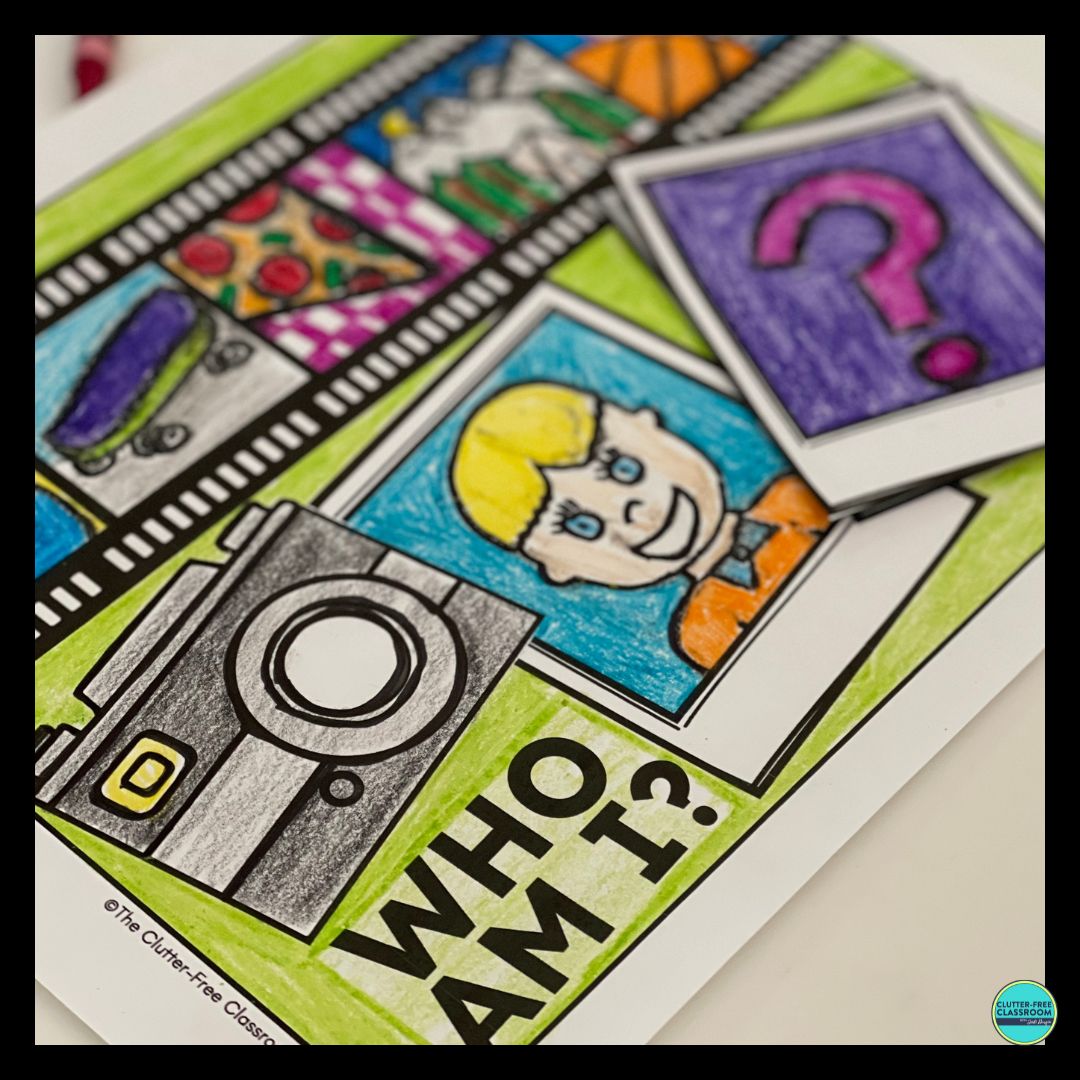 Guess Who I Am activity