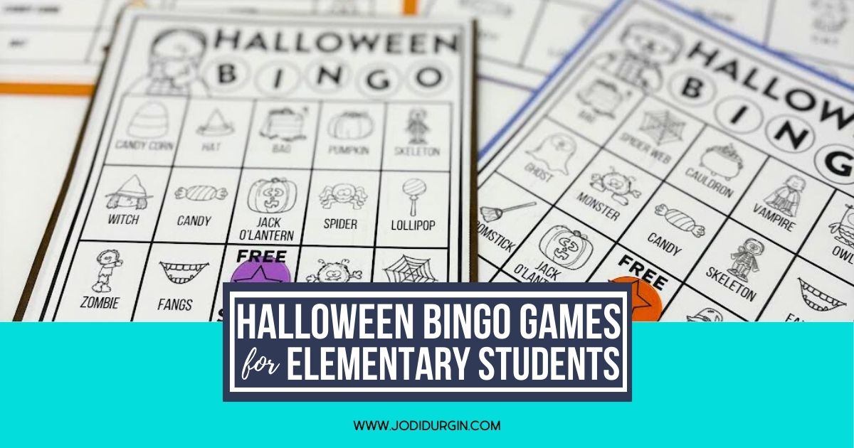 Halloween bingo