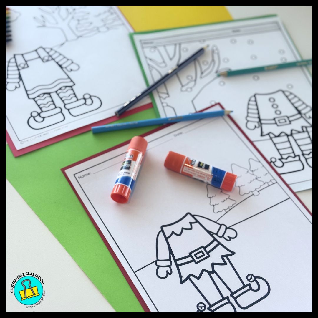 If I Were an Elf writing and craft project