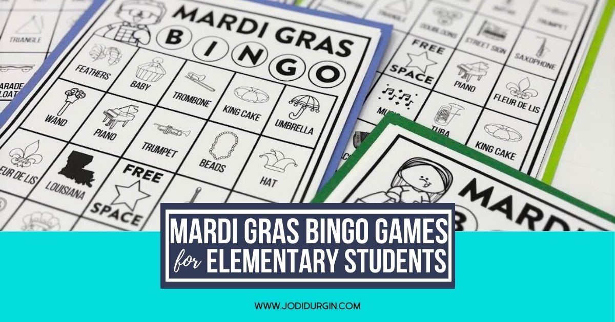 Mardi Gras bingo