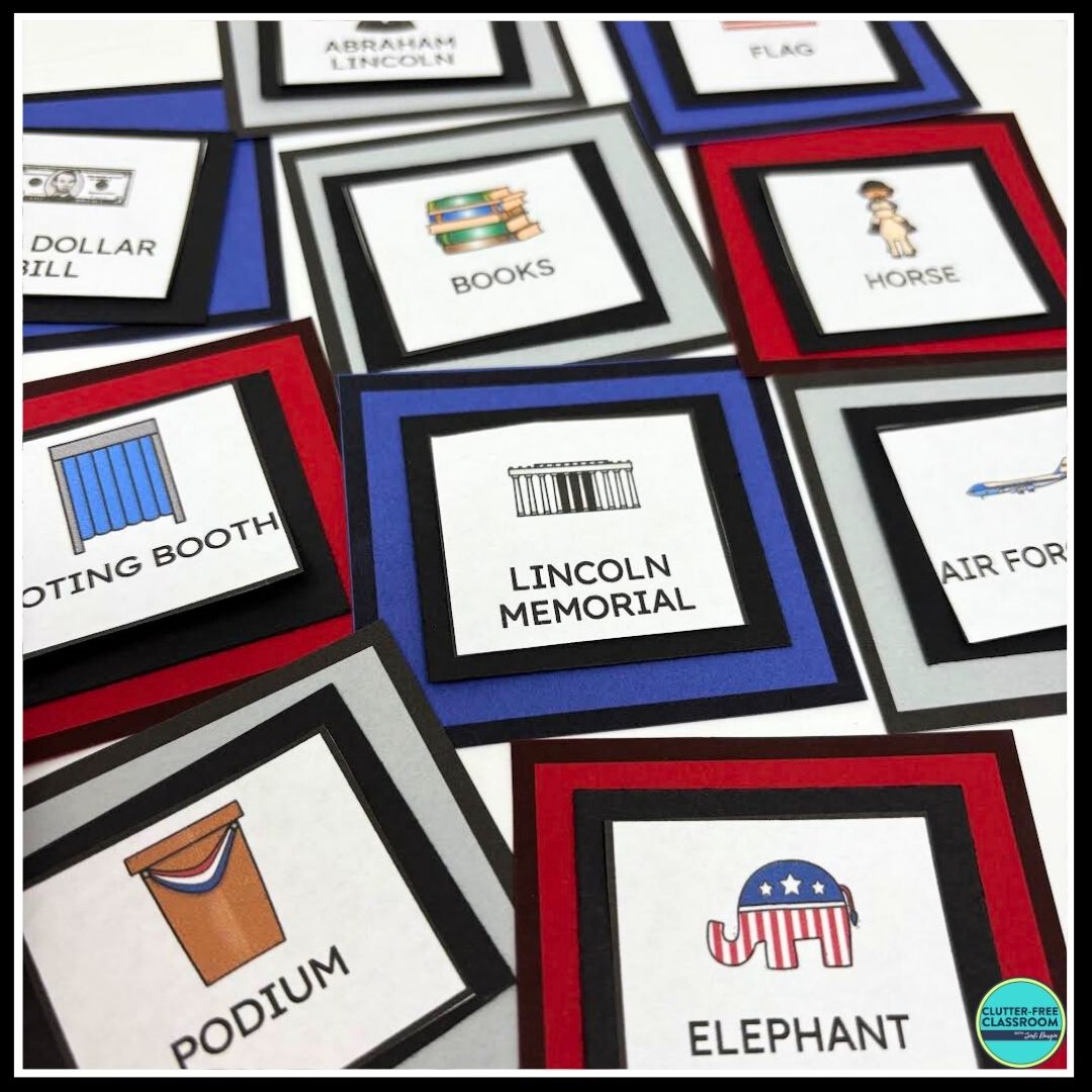 Presidents Day bingo