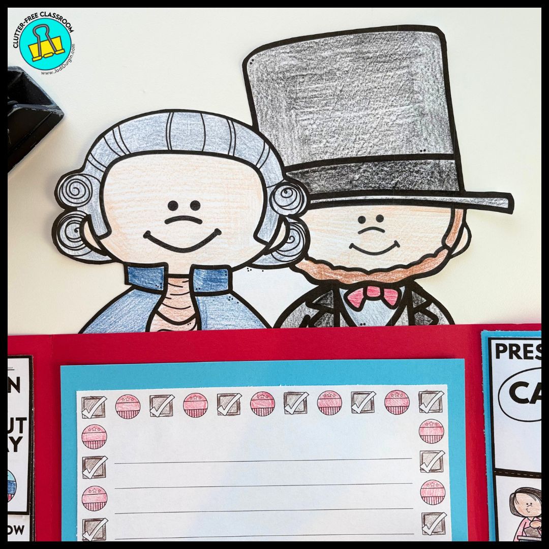 Presidents Day lapbook project