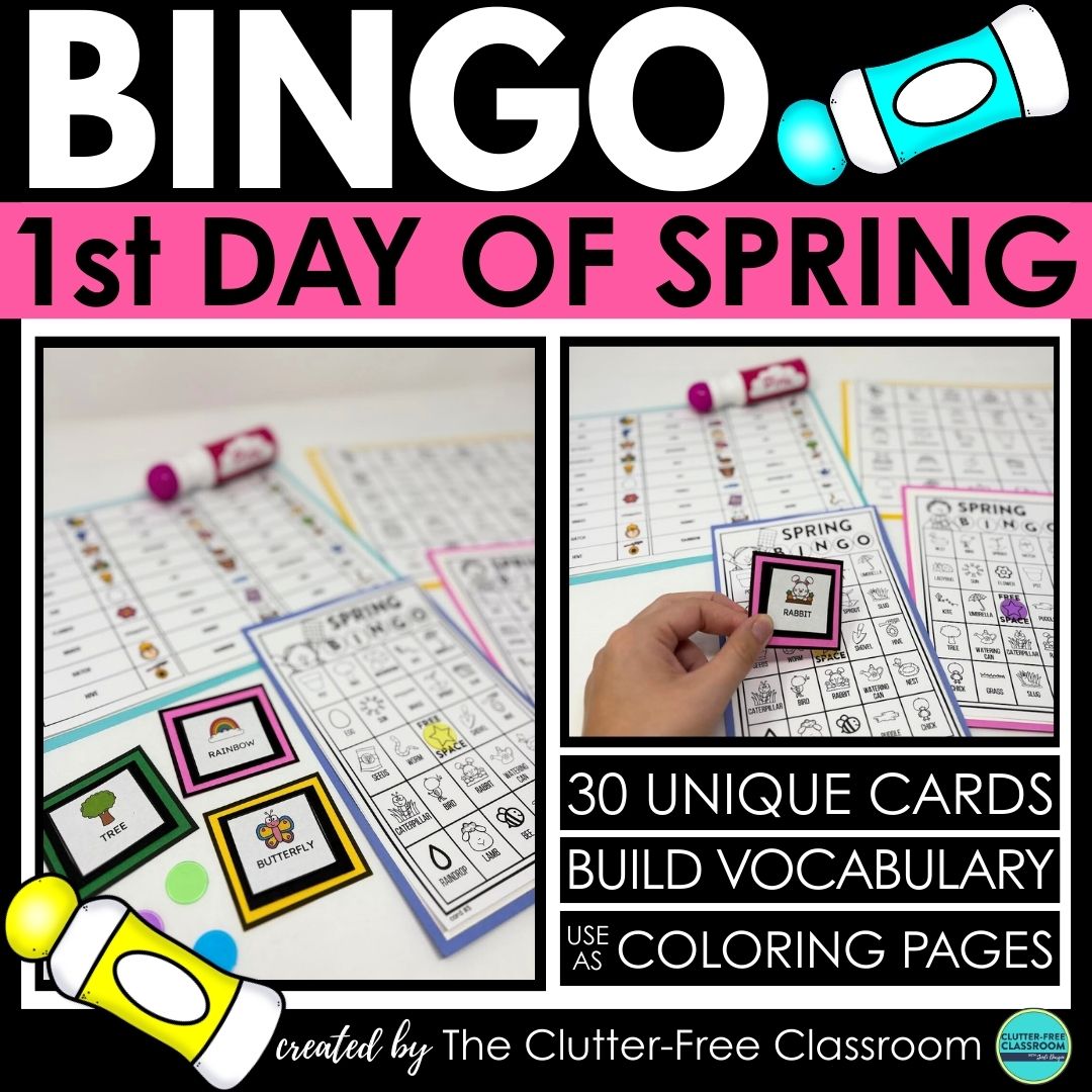 spring bingo activities
