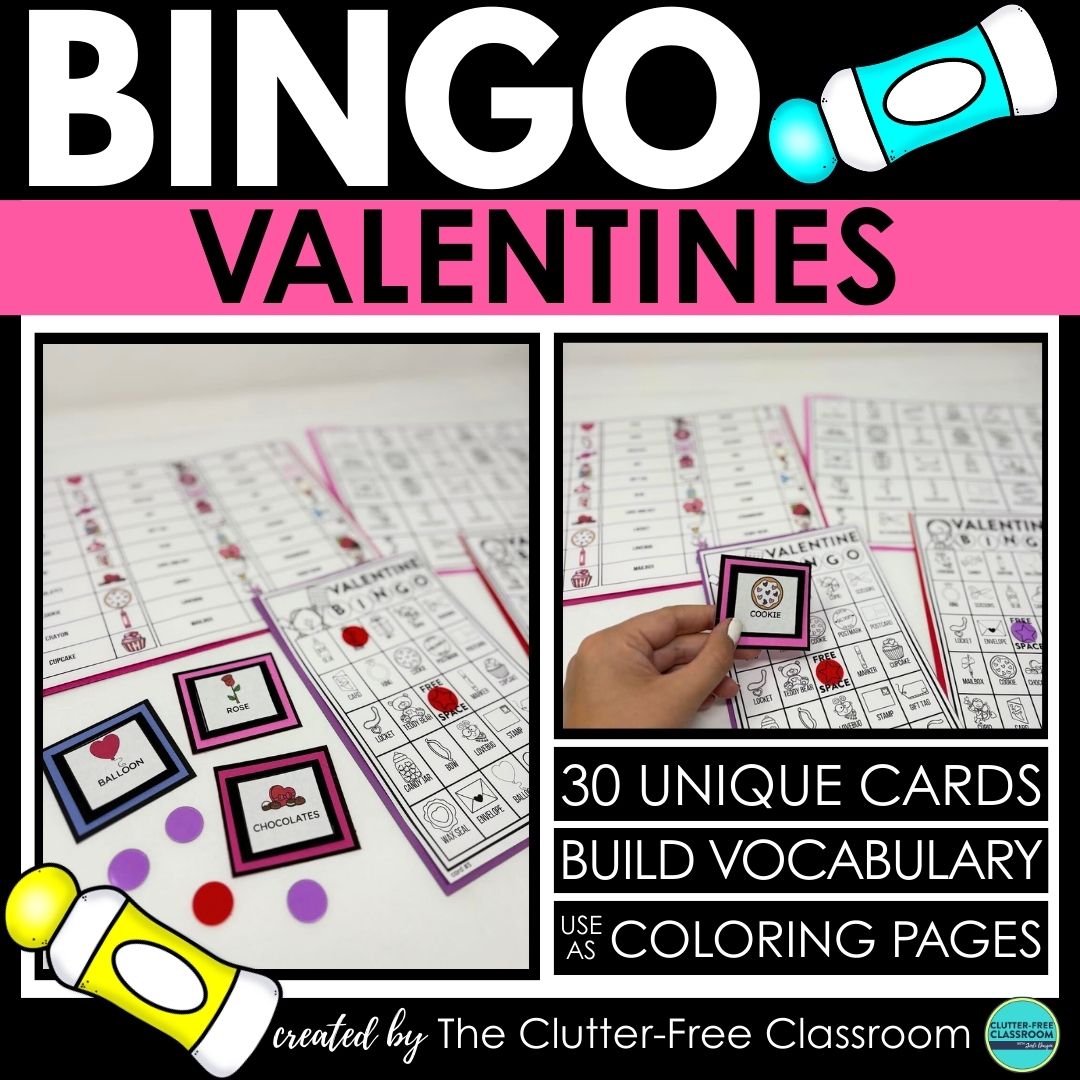 Valentine's Day bingo activities