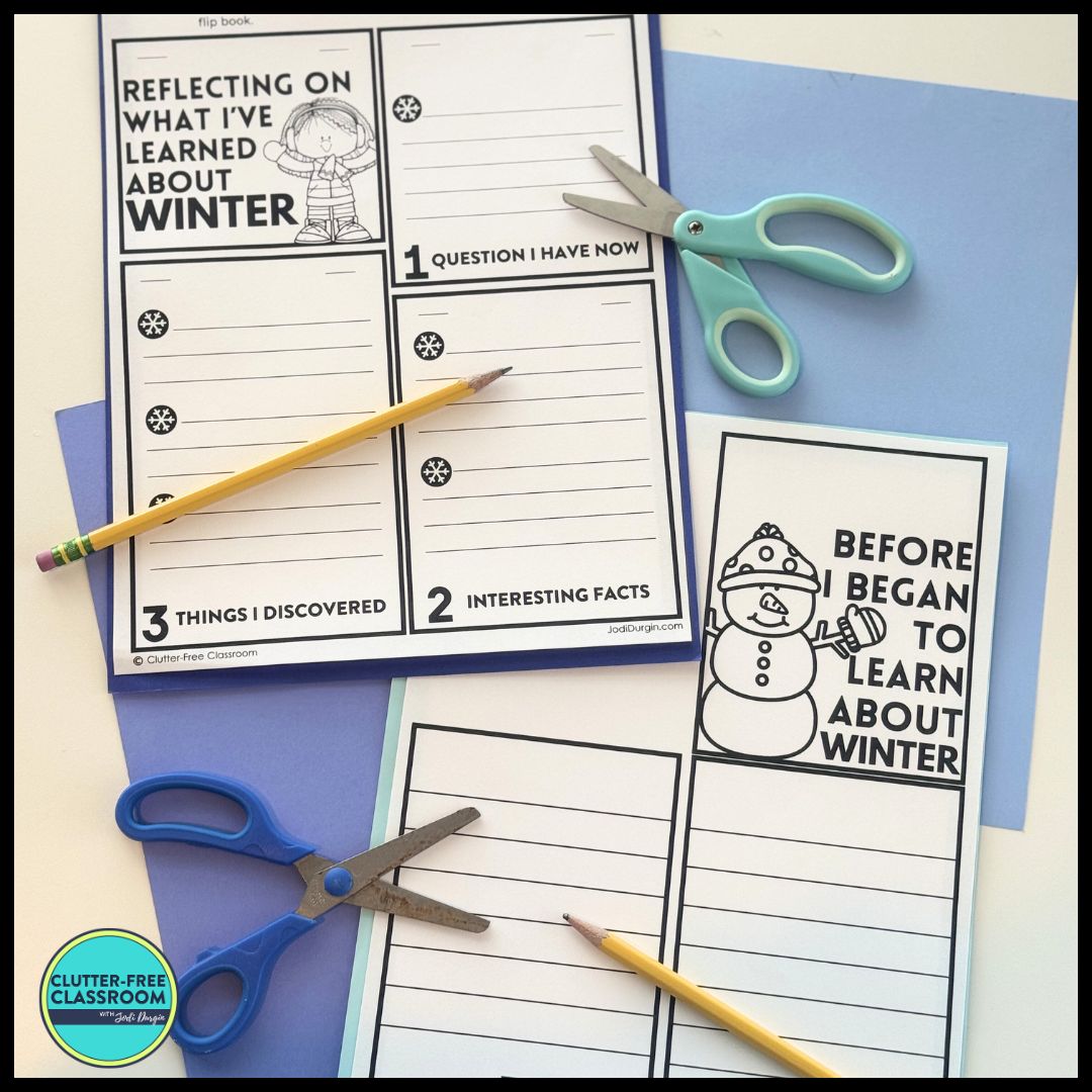 winter lapbook project