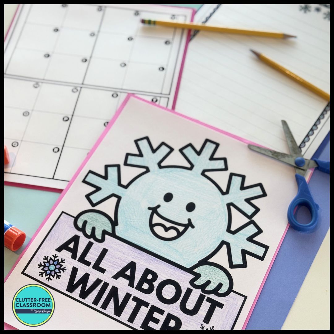 winter lapbook project