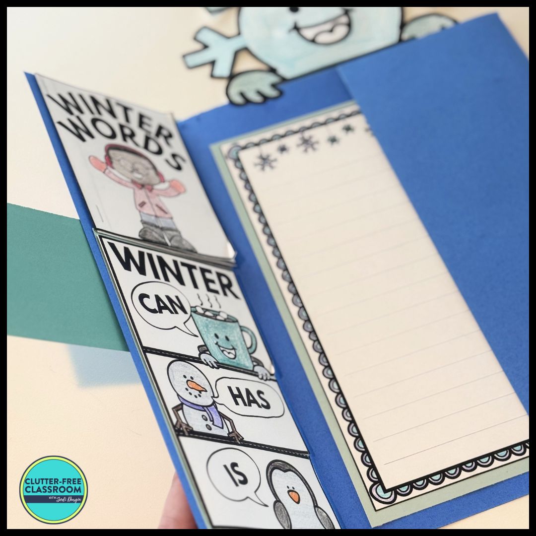 winter lapbook project