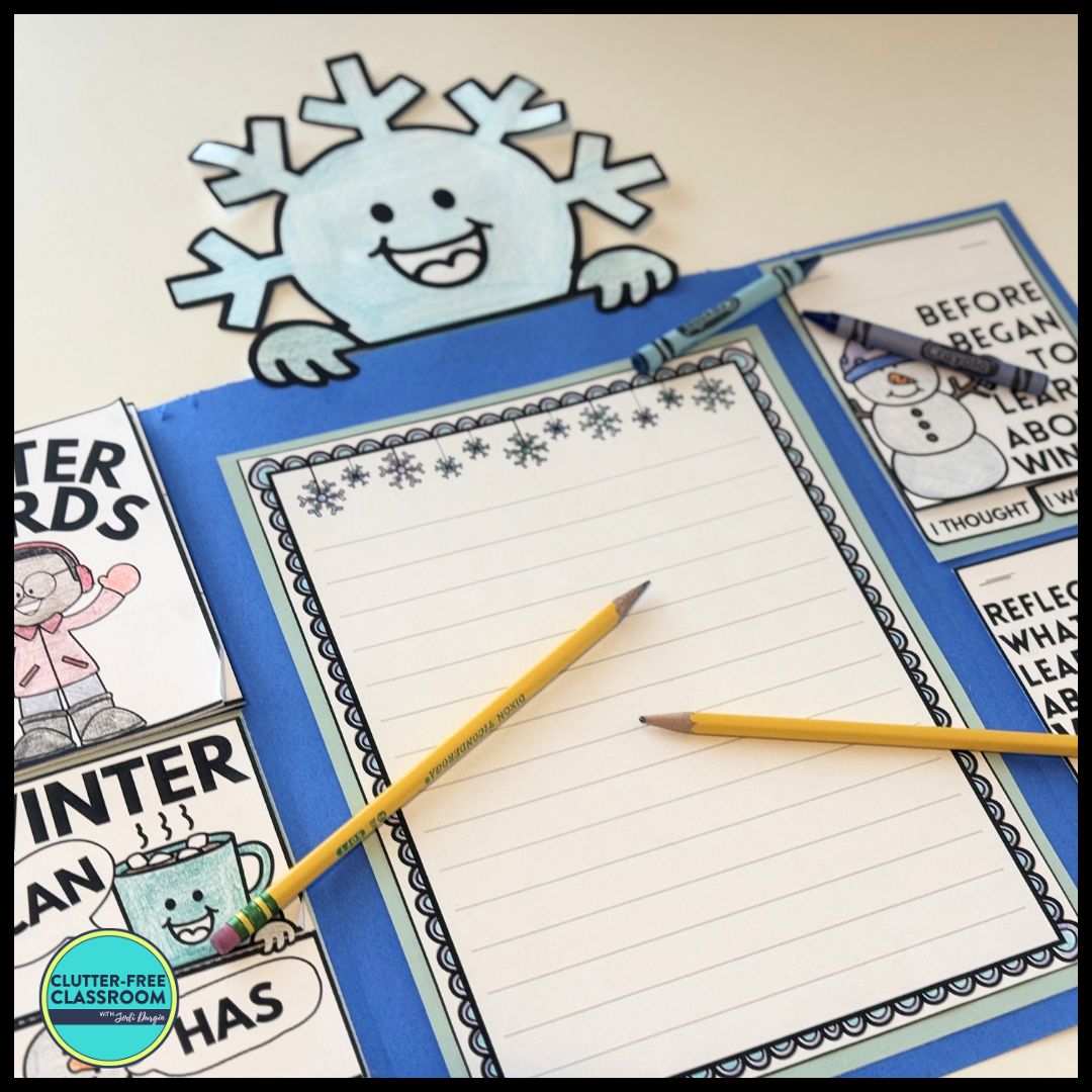 winter lapbook project