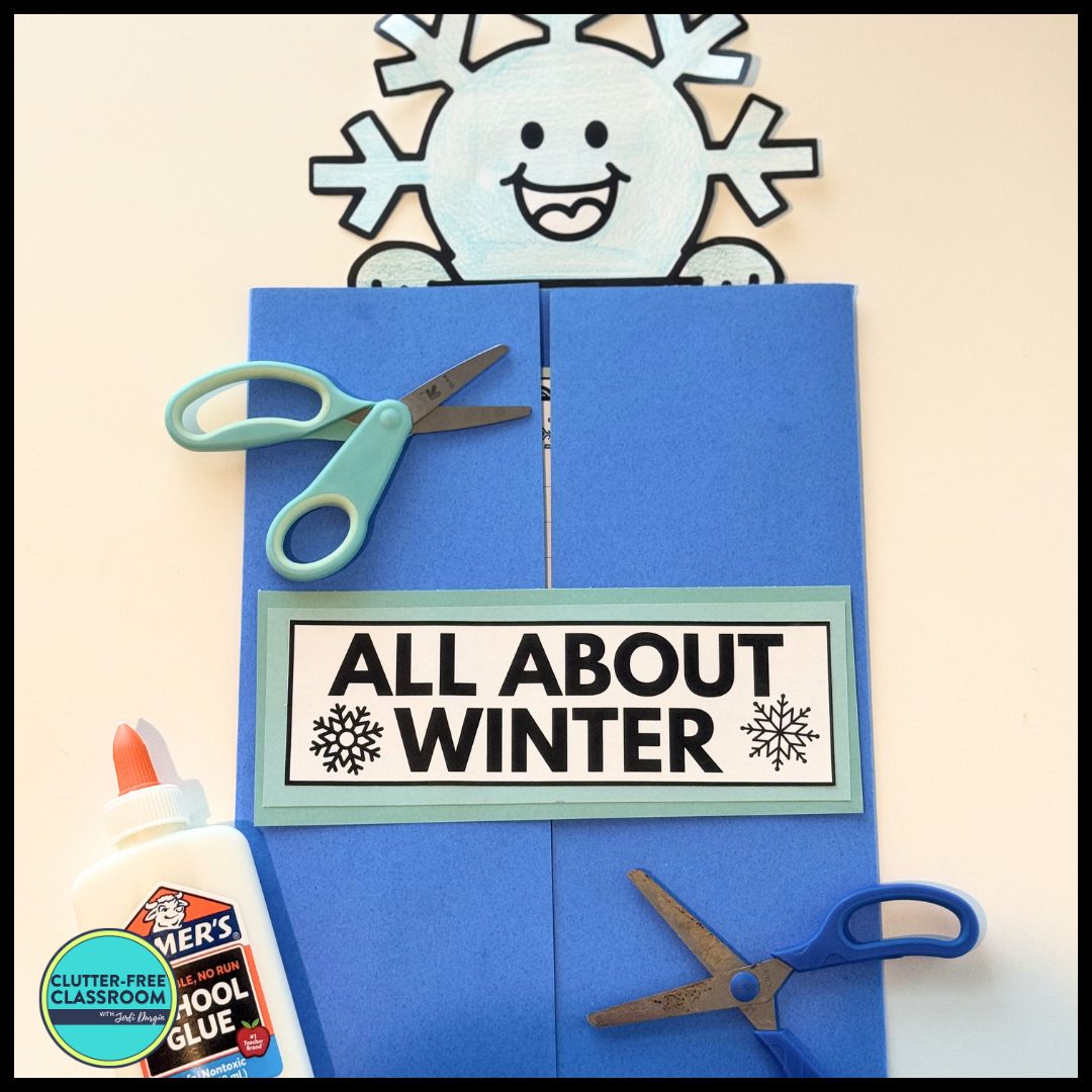 winter lapbook project