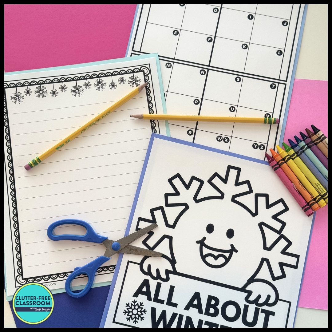 winter lapbook project