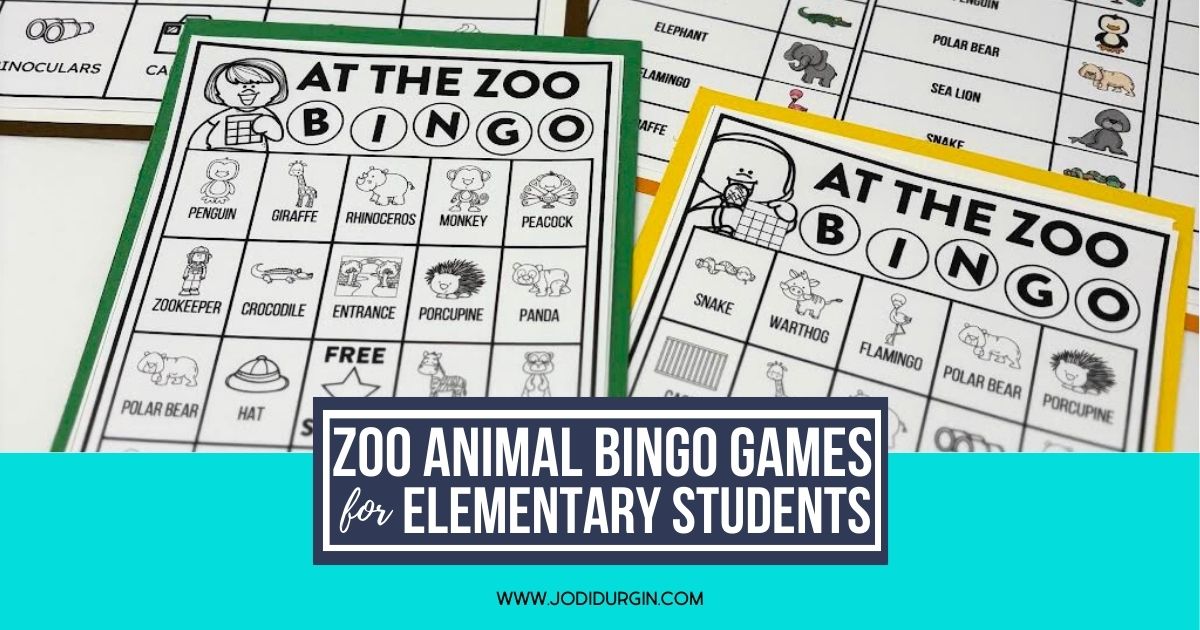 zoo bingo