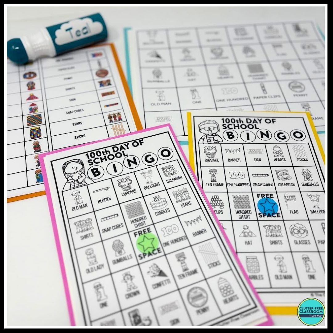 100th Day Bingo