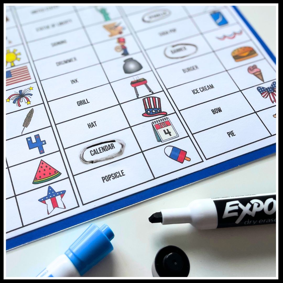 4th of July Bingo