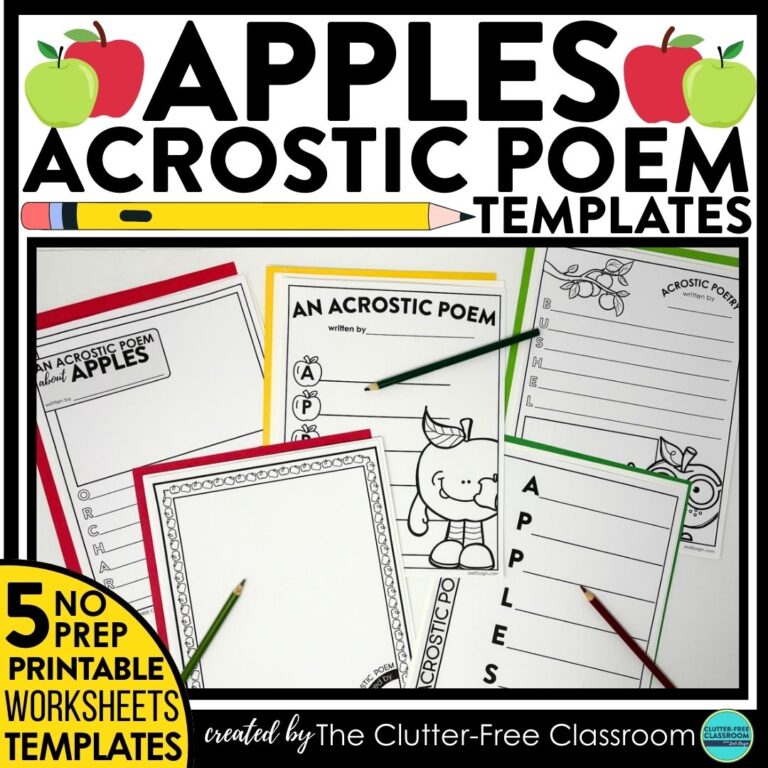 apple acrostic poems