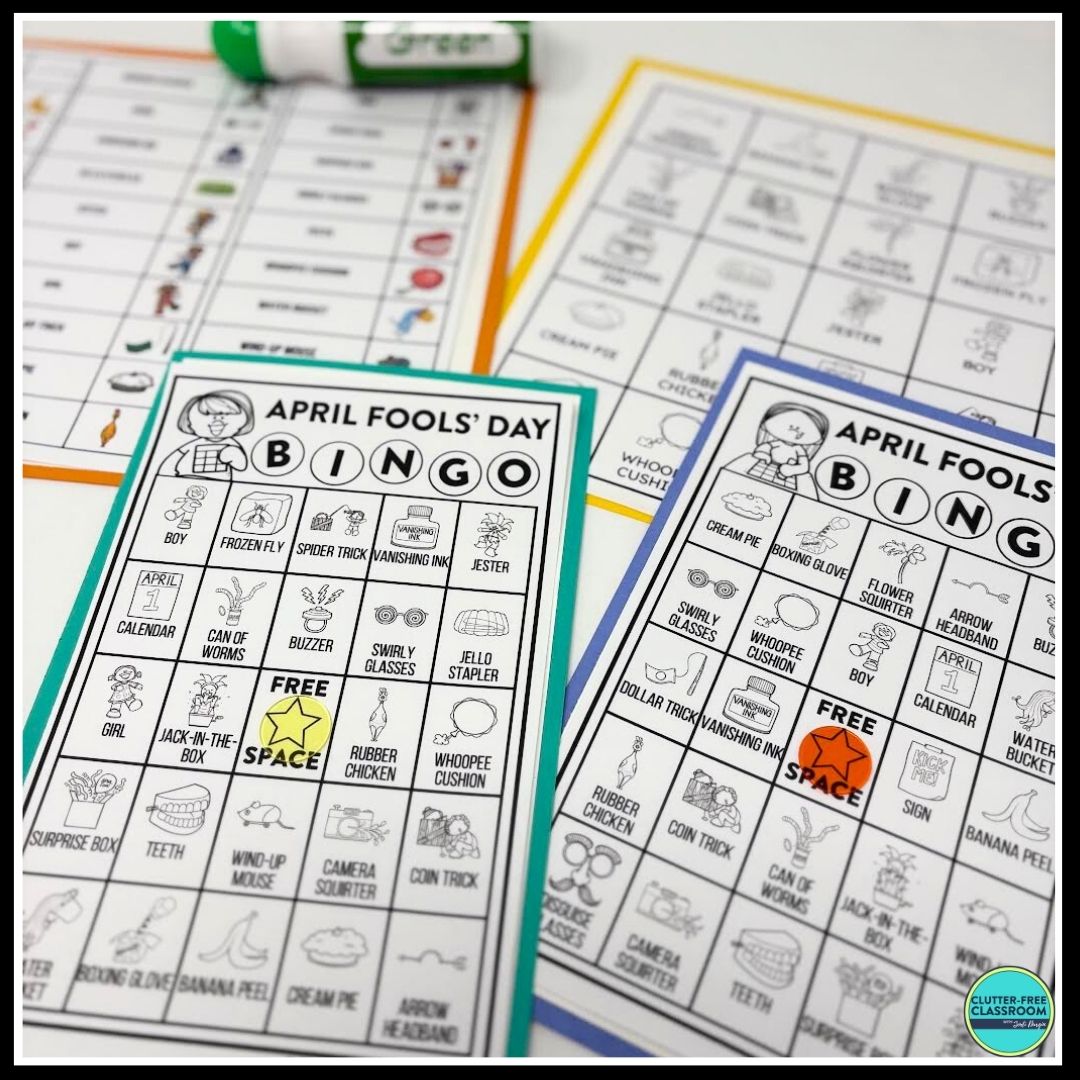 April Fool's Day Bingo