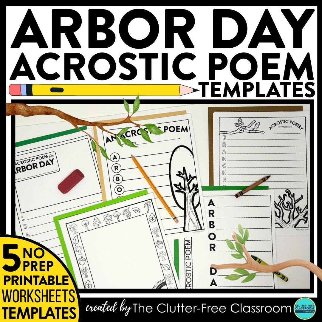 Arbor Day acrostic poems