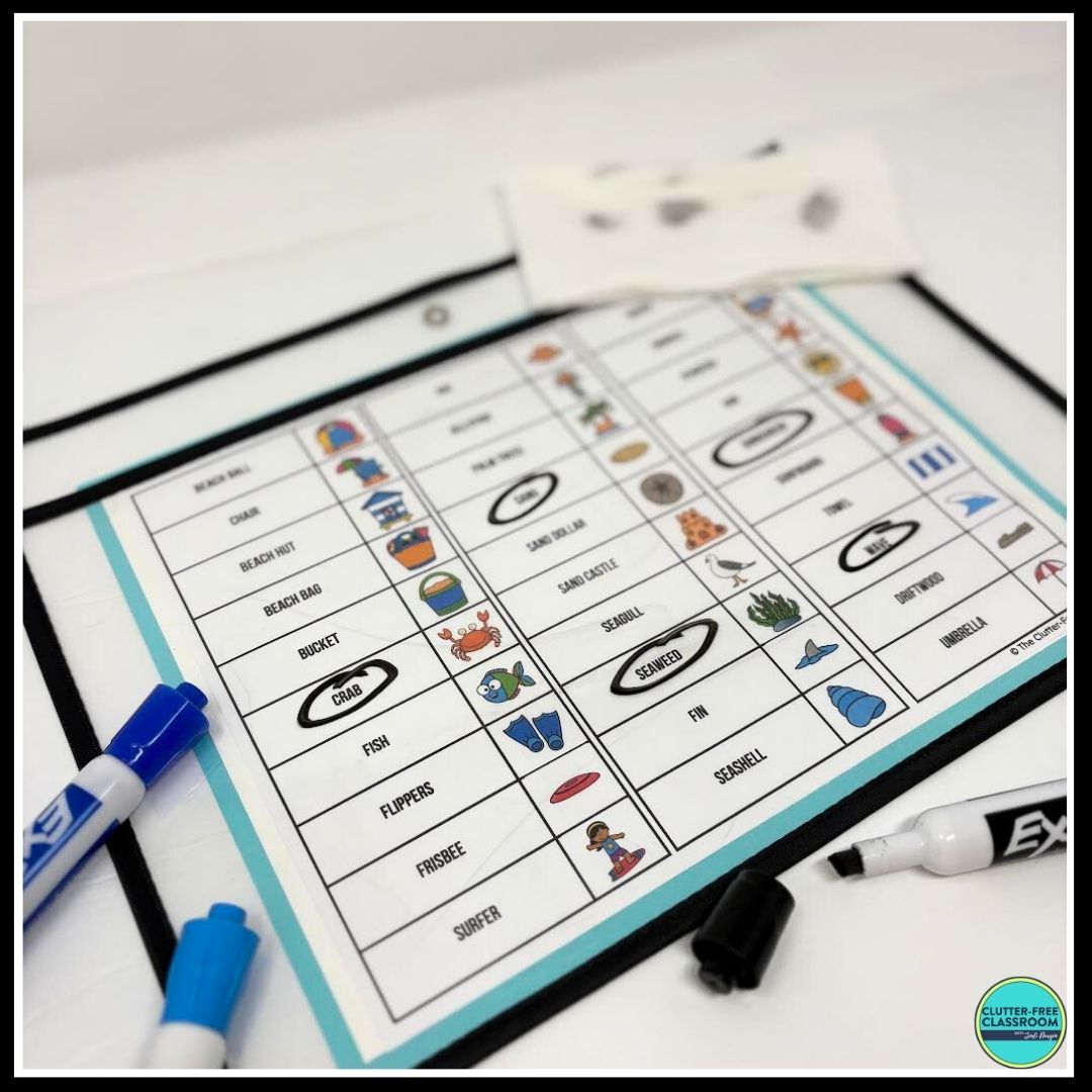Beach Bingo