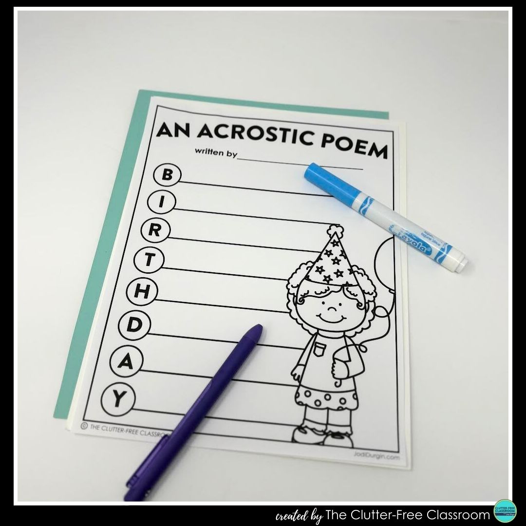 birthday acrostic poem