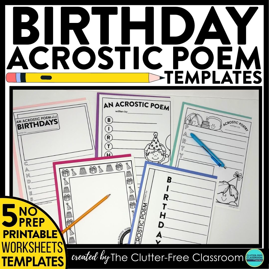 birthday acrostic poems