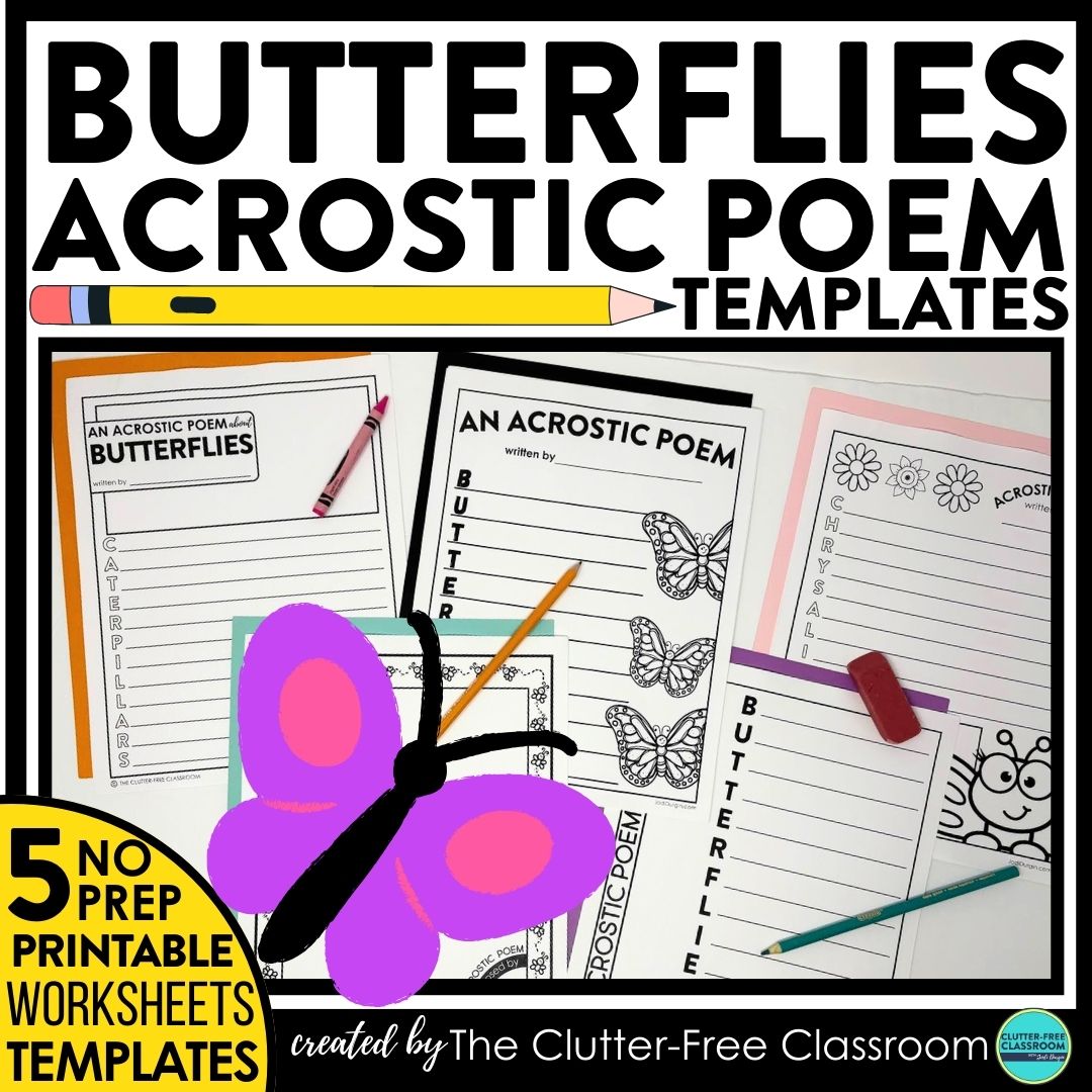 butterfly acrostic poems