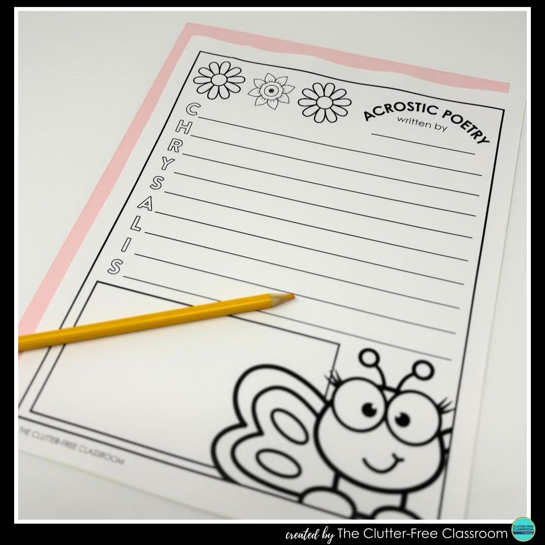 butterfly acrostic poem