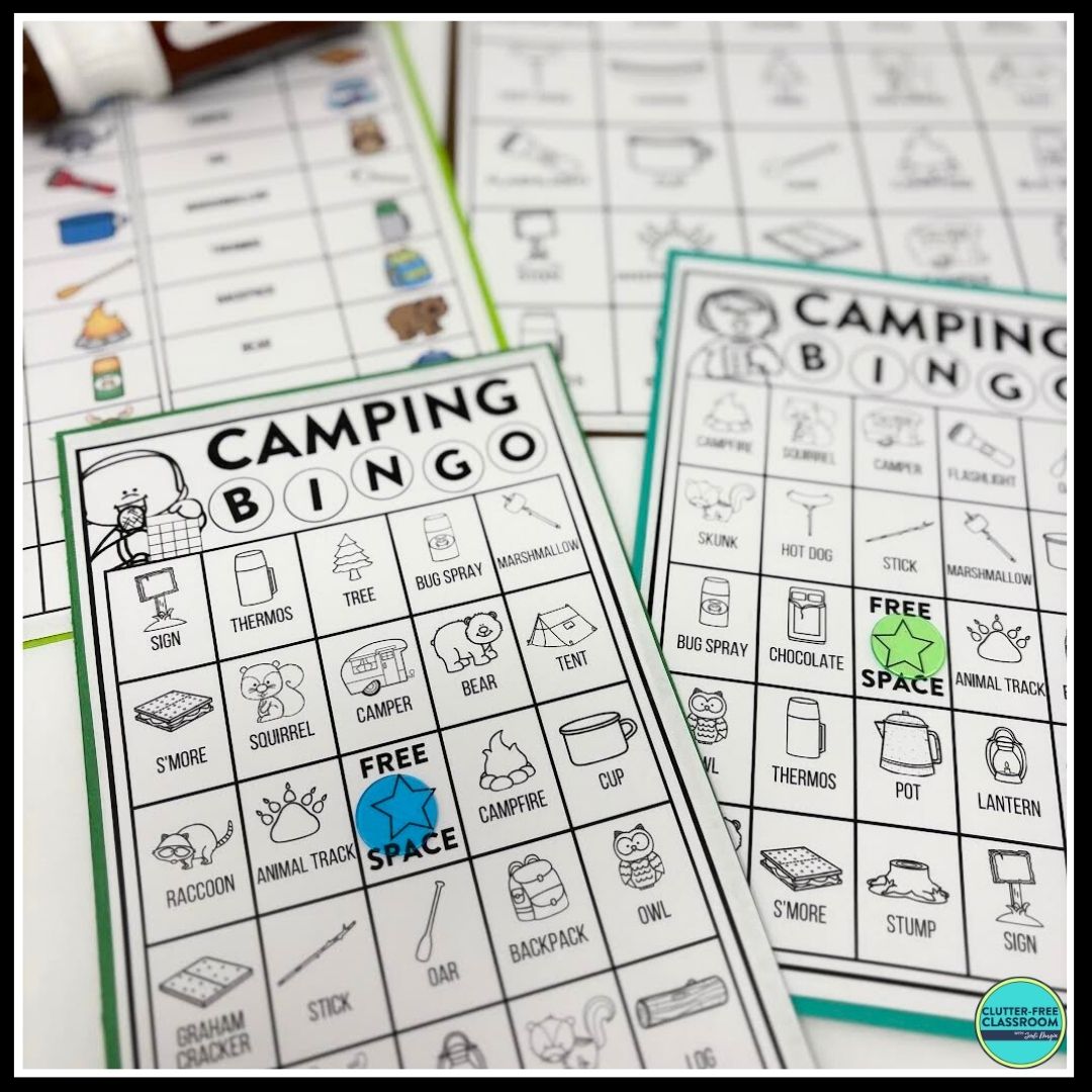 Camping Bingo