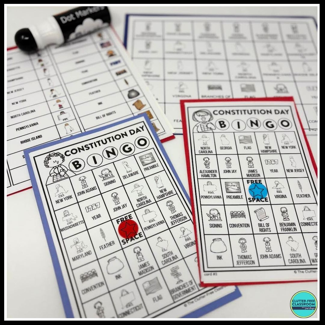 Constitution Day Bingo