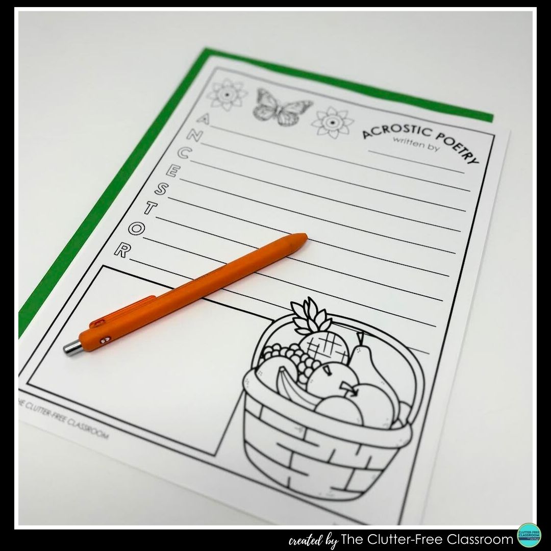 Day of the Dead acrostic poem