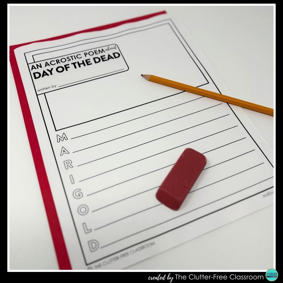 Day of the Dead acrostic poem