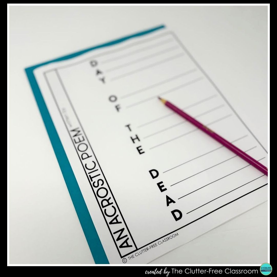 Day of the Dead acrostic poem