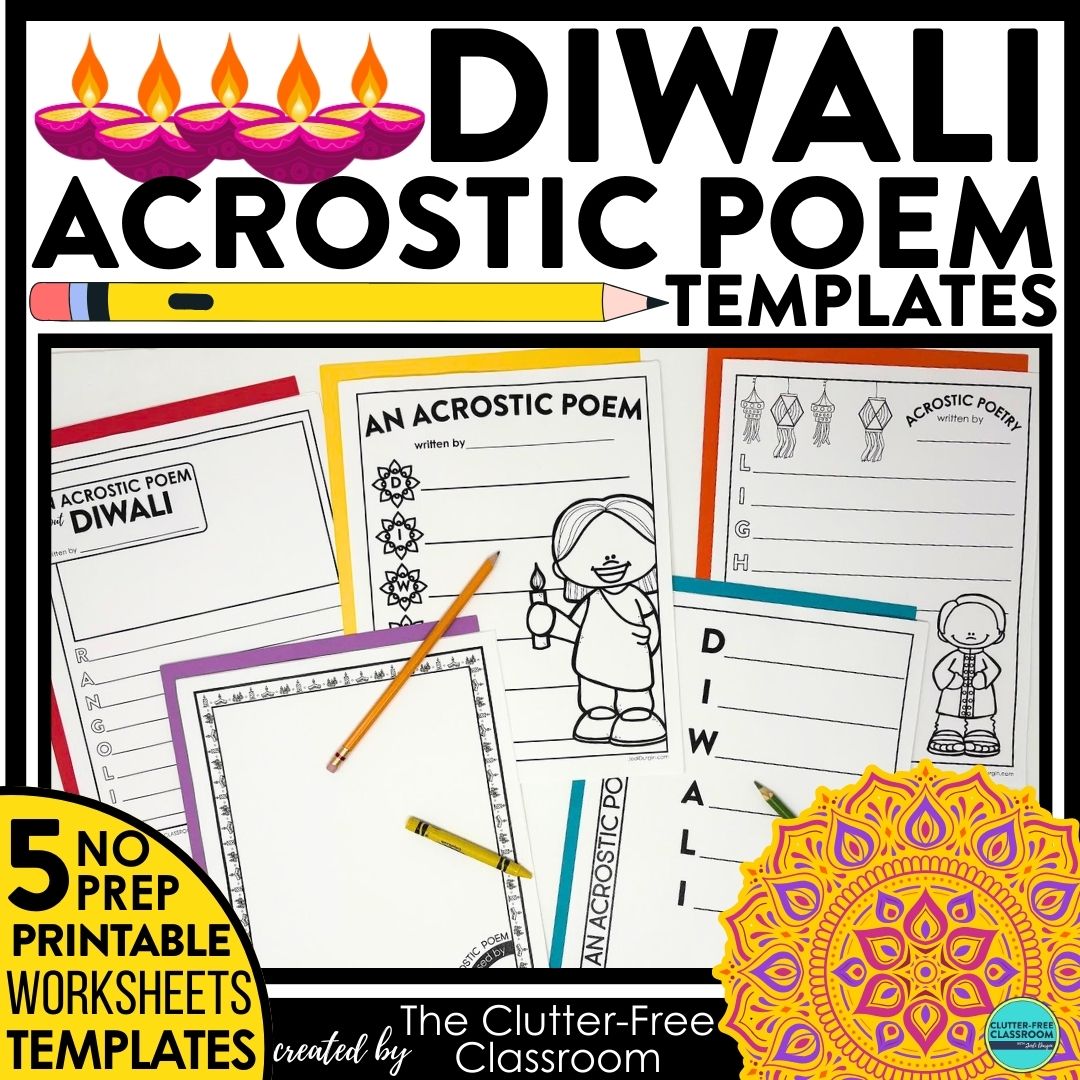 Diwali acrostic poems