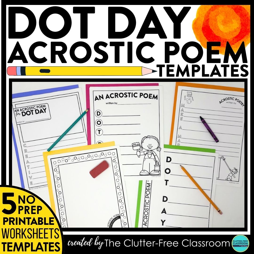 Dot Day acrostic poems