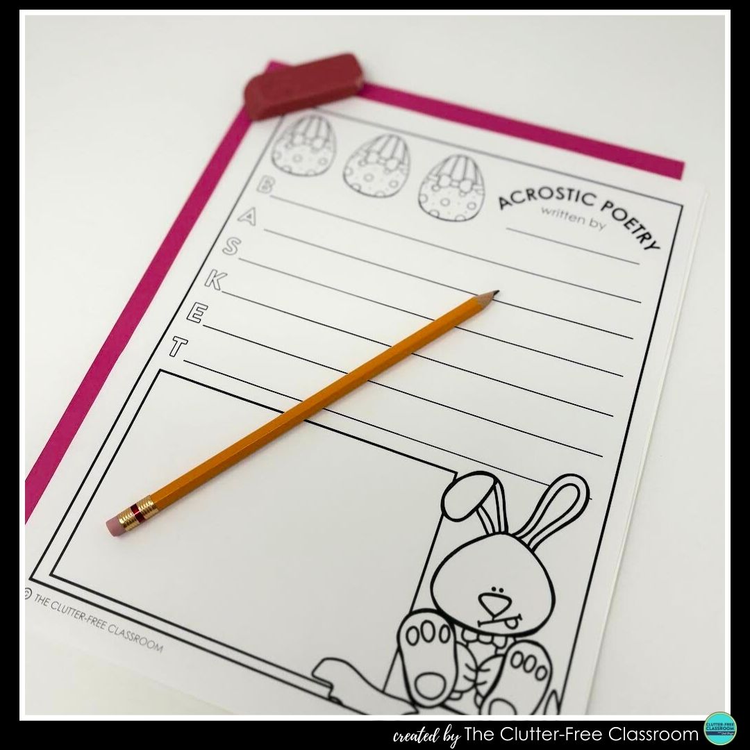 Easter acrostic poem