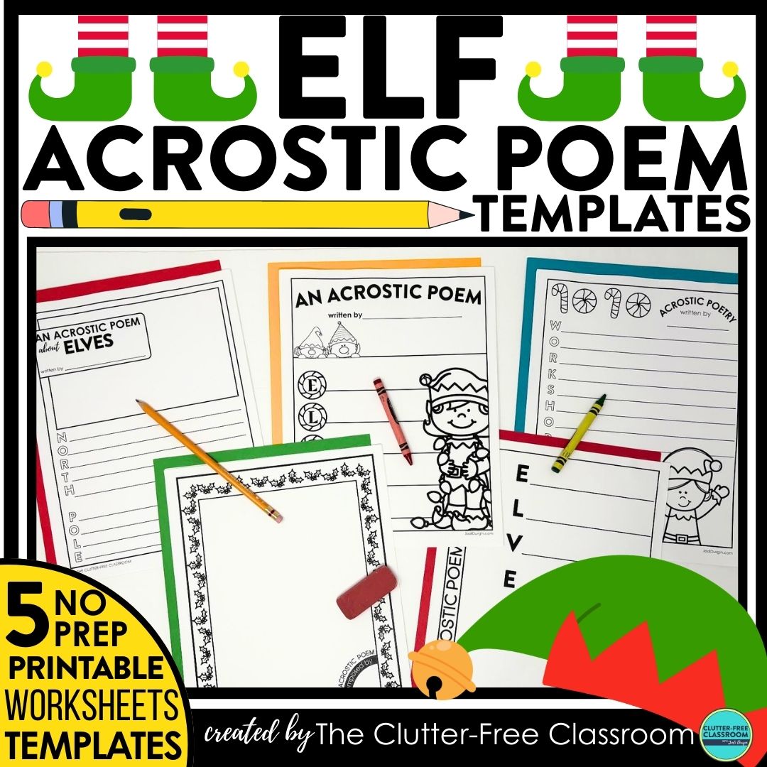 elf acrostic poems