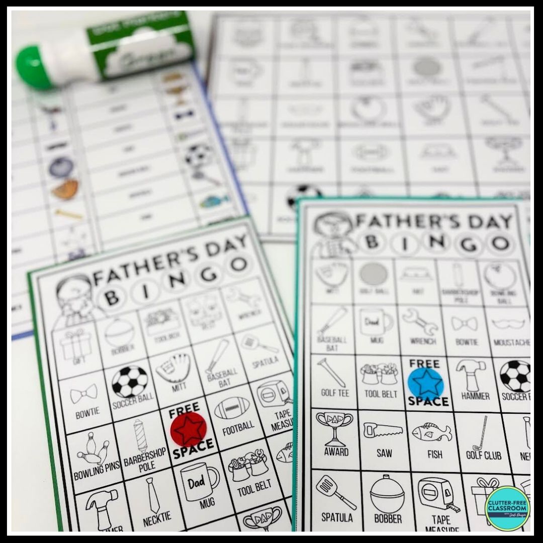 Father's Day Bingo
