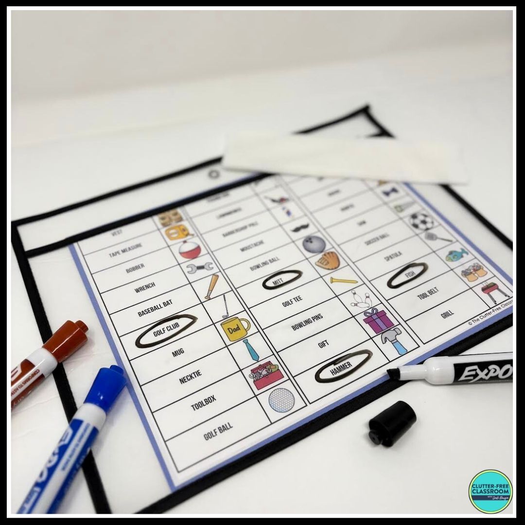 Father's Day Bingo