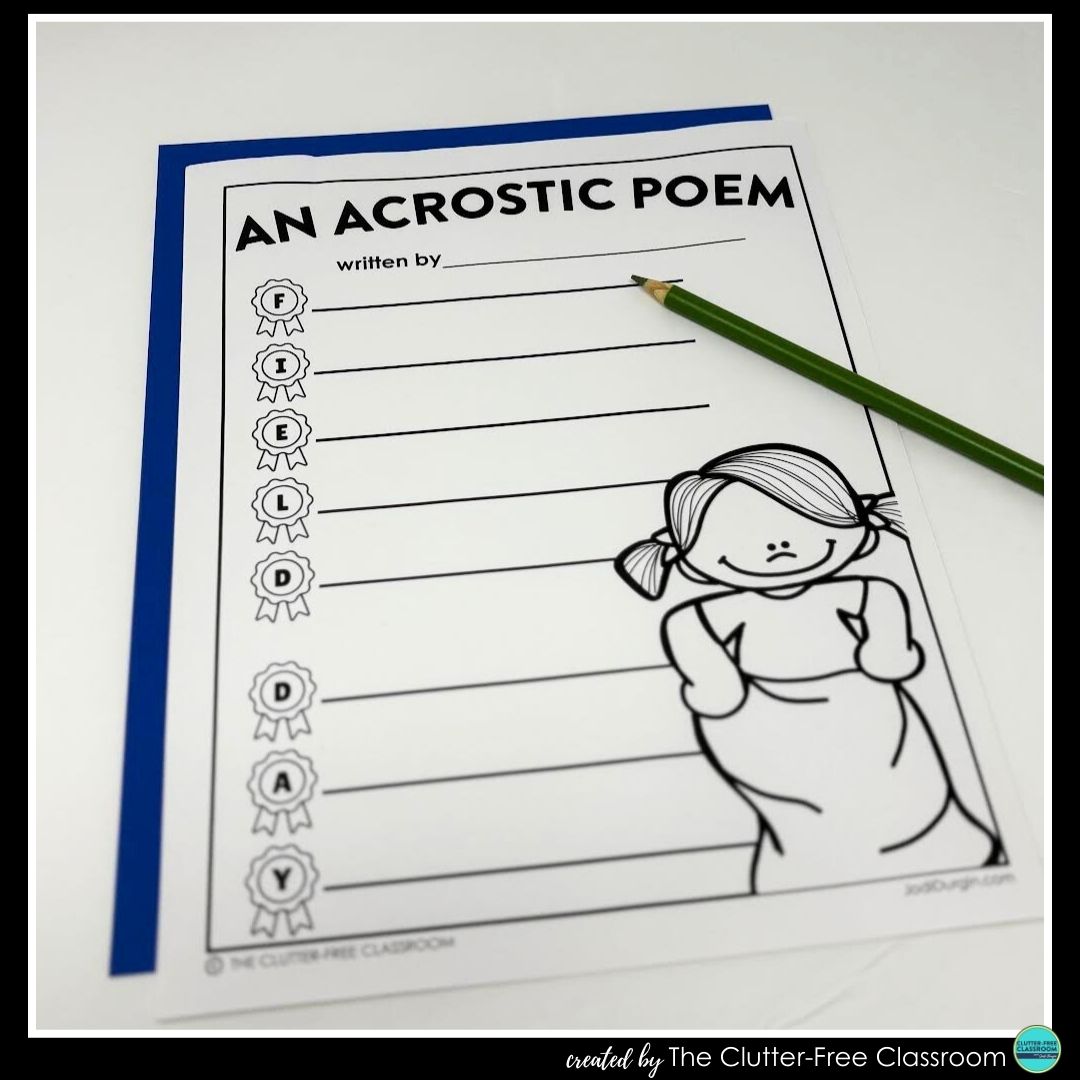 field day acrostic poem