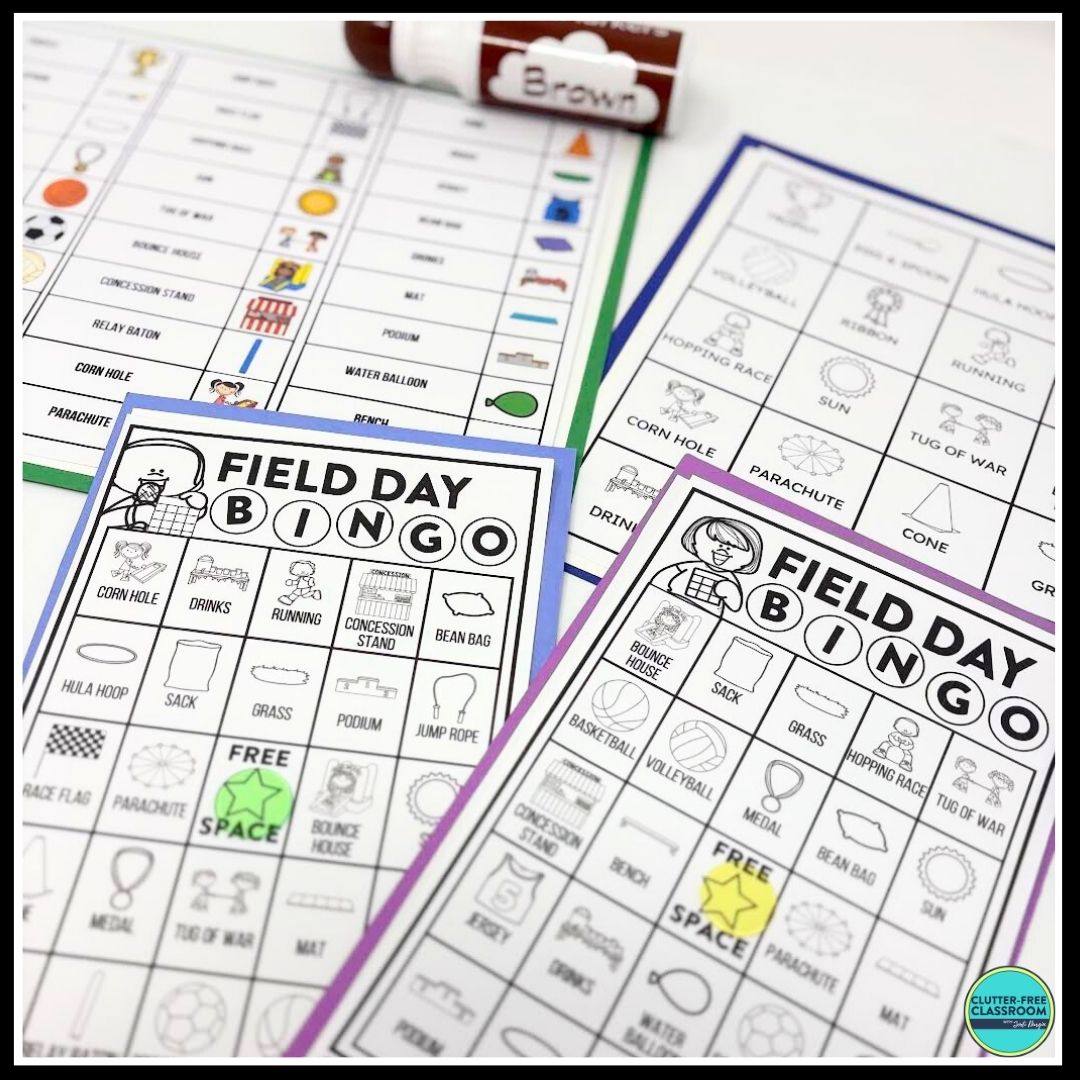 field day bingo activities