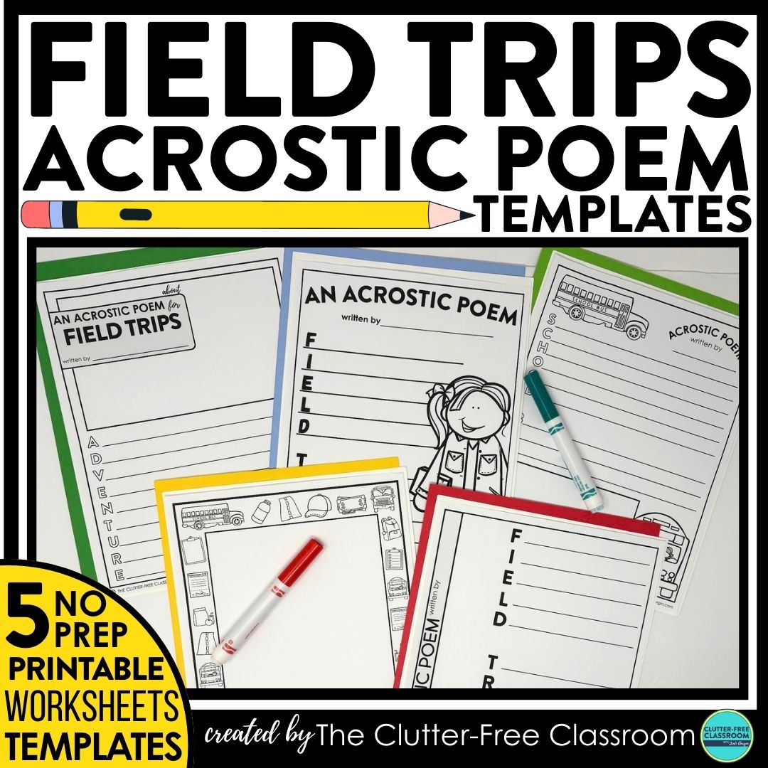 field trip acrostic poems