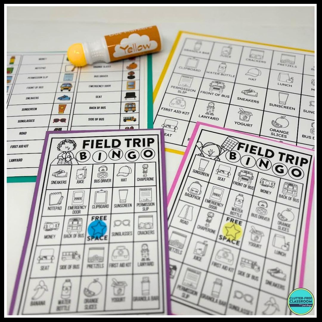 Field Trip Bingo