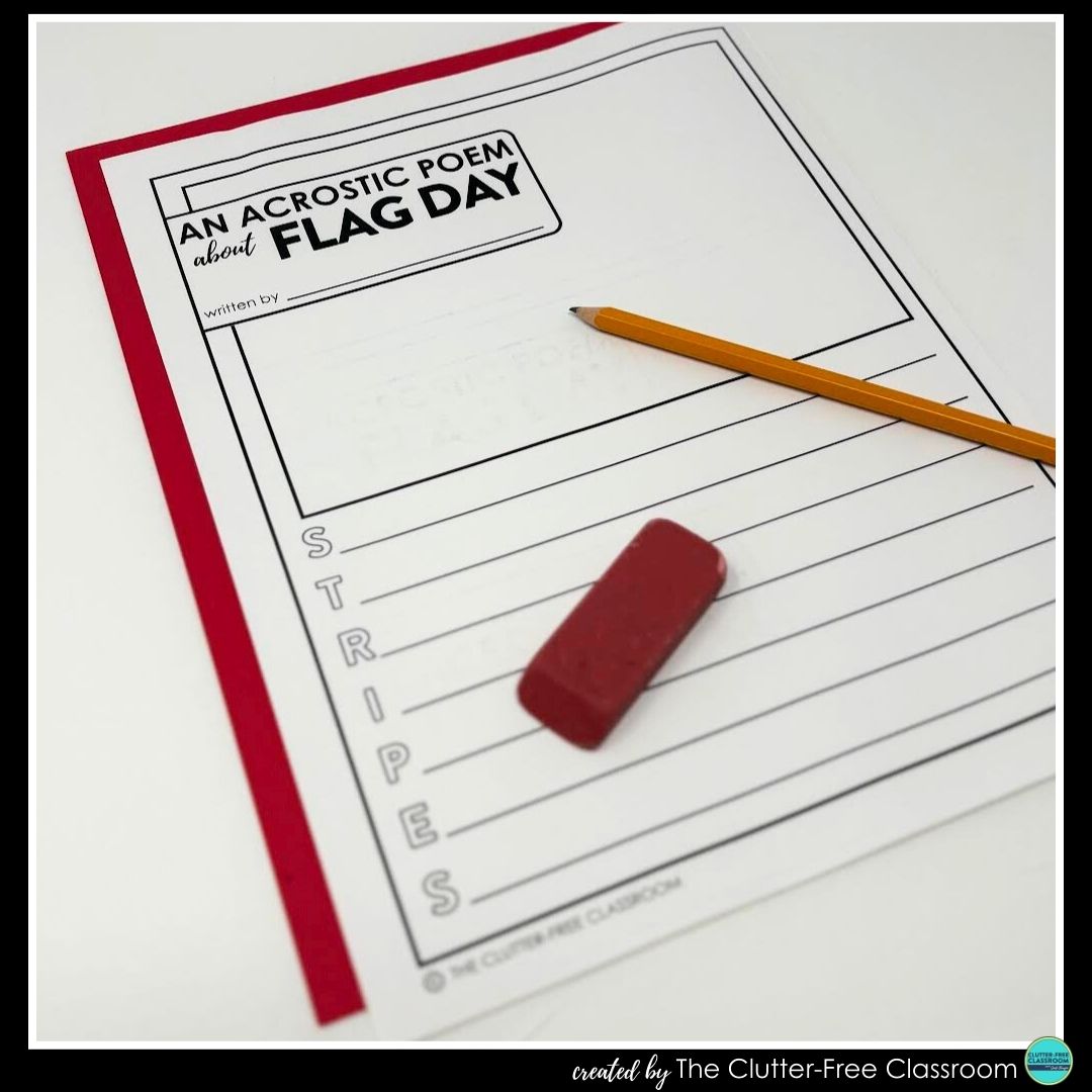 Flag Day acrostic poem