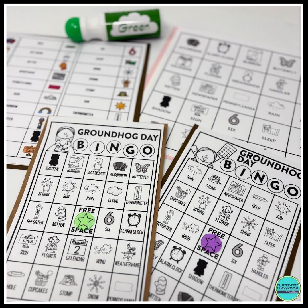 Groundhog Day Bingo